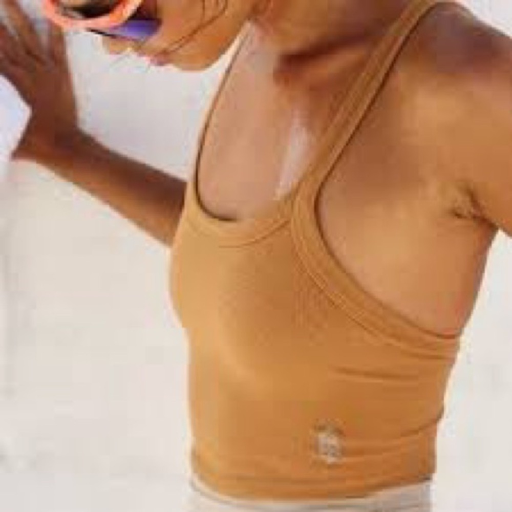 Free People All Clear Tank in Brown